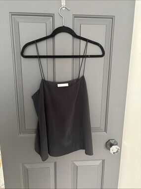 Grana Deep Charcoal Crewneck Top